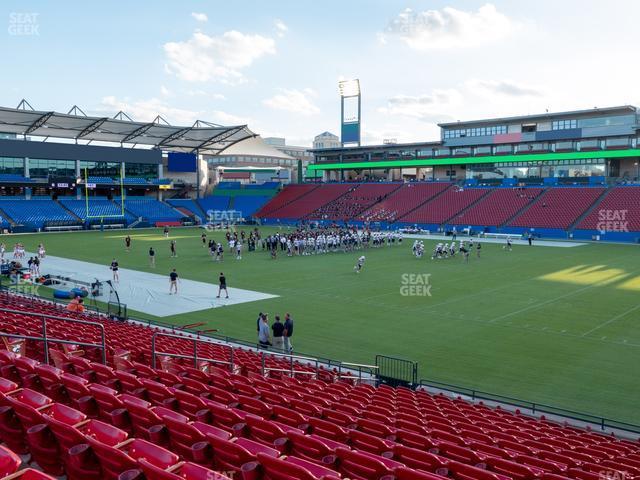 Seating view for Toyota Stadium Section 131