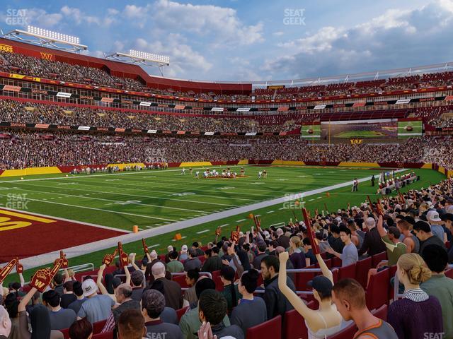 Seating view for Northwest Stadium Section 106