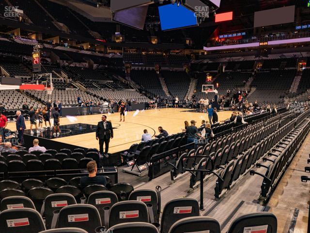 Seating view for Frost Bank Center Section Charter 26