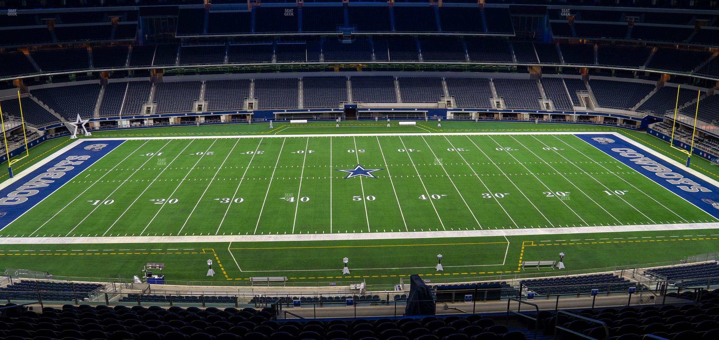 Seating view for AT&T Stadium Section Silver Suite 401