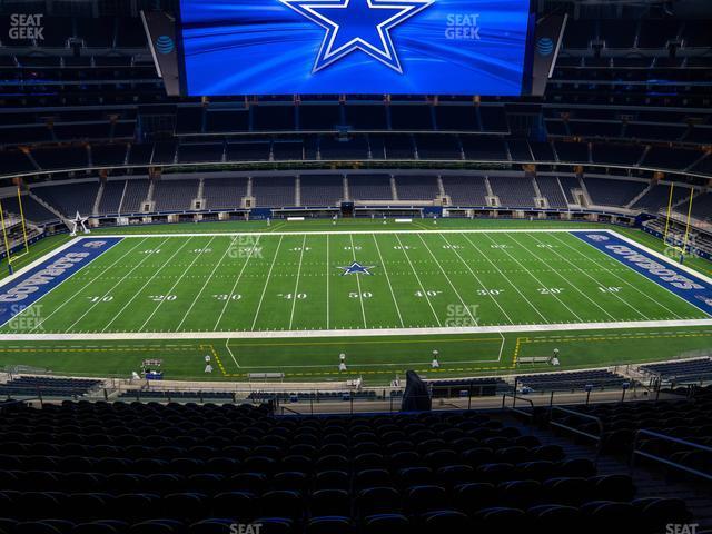 Seating view for AT&T Stadium Section Silver Suite 401