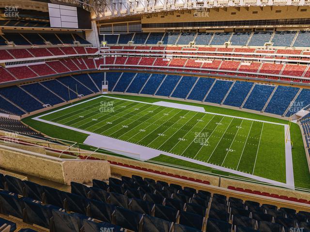 Seating view for NRG Stadium Section 631