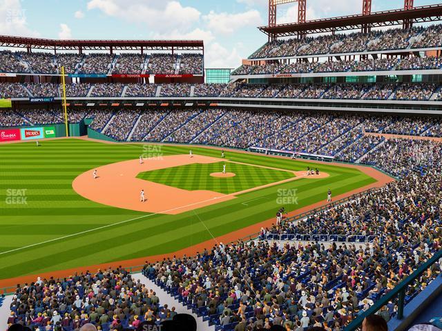 Seating view for Citizens Bank Park Section 233