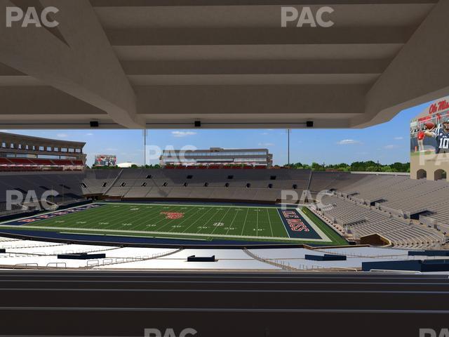 Seating view for Vaught Hemingway Stadium Section M