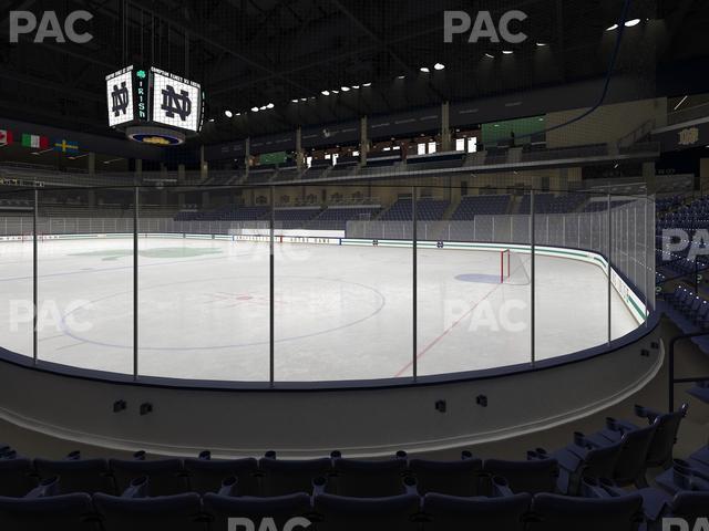 Seating view for Compton Family Ice Arena Section 13