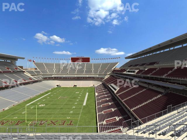 Seating view for Kyle Field Section 317