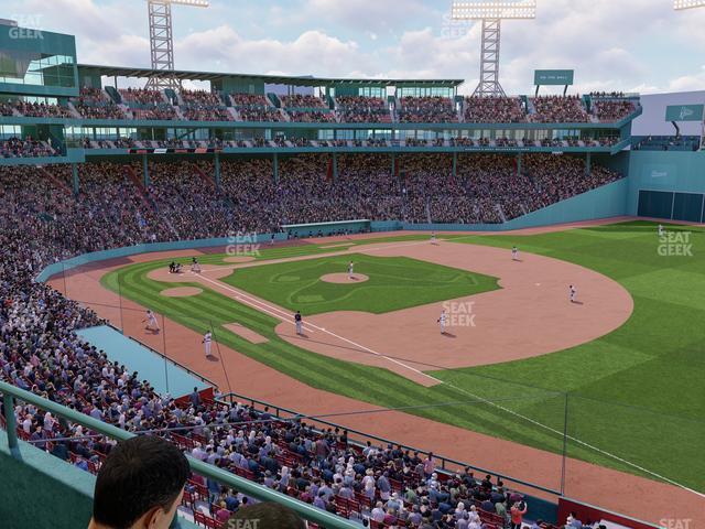 Seating view for Fenway Park Section Dell Technologies Suite R 19