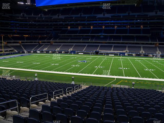 Seating view for AT&T Stadium Section Hall Of Fame Suite 256