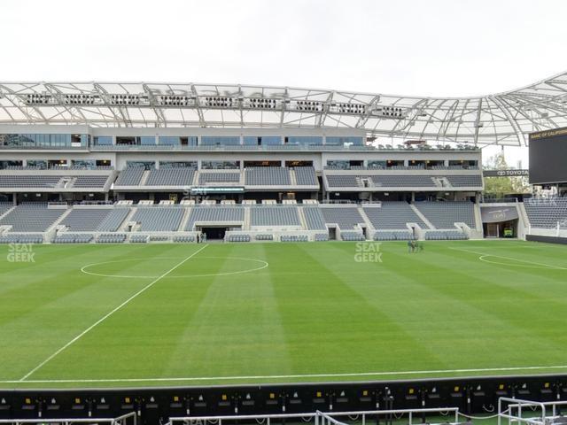 Seating view for BMO Stadium Section Figueroa Club A