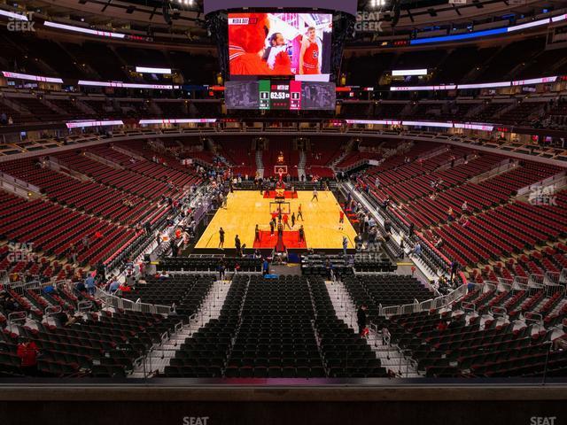 Seating view for United Center Section 226