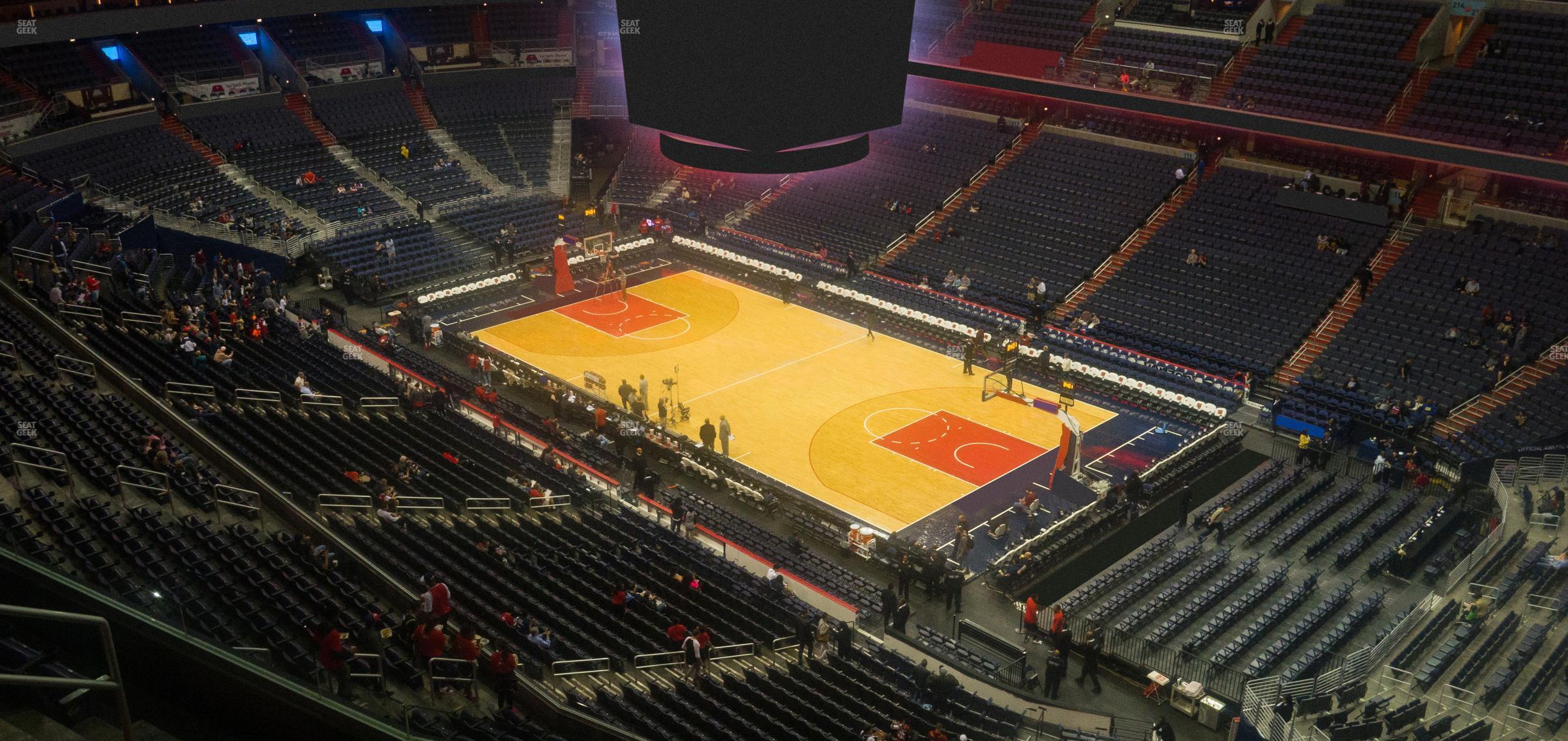 Seating view for Capital One Arena Section 404