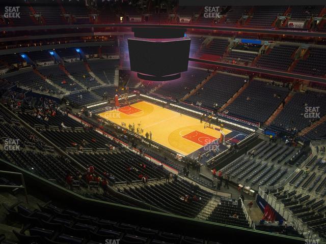 Seating view for Capital One Arena Section 404