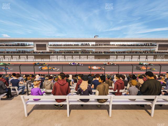 Seating view for Circuit of The Americas Section Main Grandstand Loge 20 A