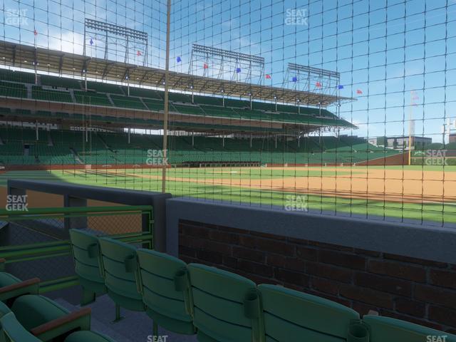 Seating view for Wrigley Field Section Makers Mark Barrel Room 27