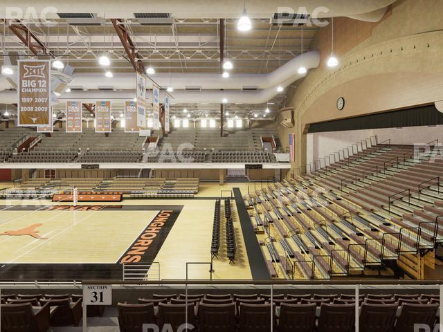 Seating view for Gregory Gym Section Bench 131