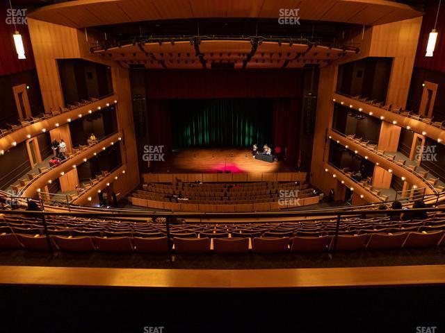 Seating view for Cannon Center For The Performing Arts Section Upper Balcony