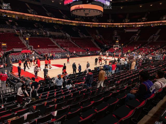 Seating view for Moda Center Section 103