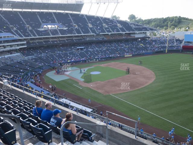 Seating view for Kauffman Stadium Section 436