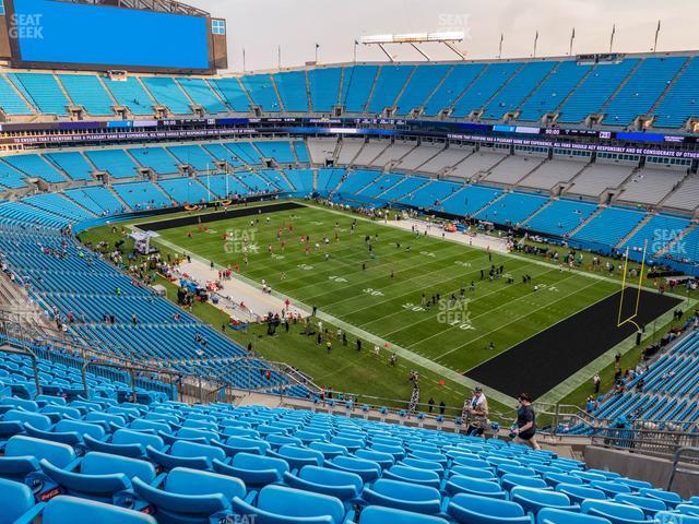 Seating view for Bank of America Stadium Section 508