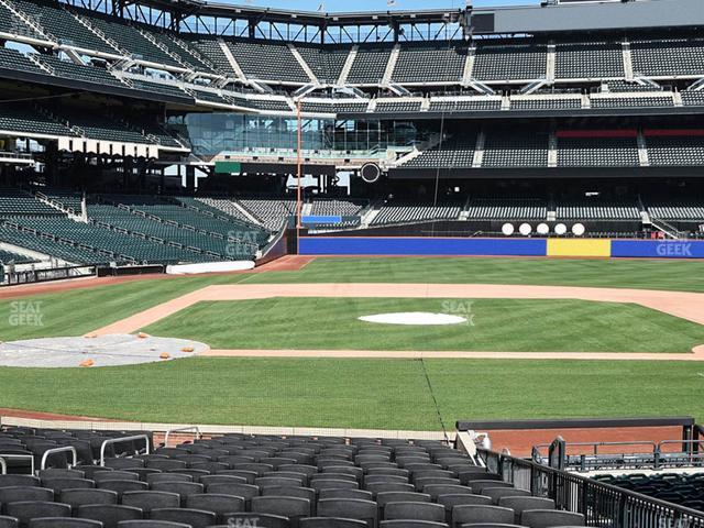 Seating view for Citi Field Section Delta Sky360 Club A