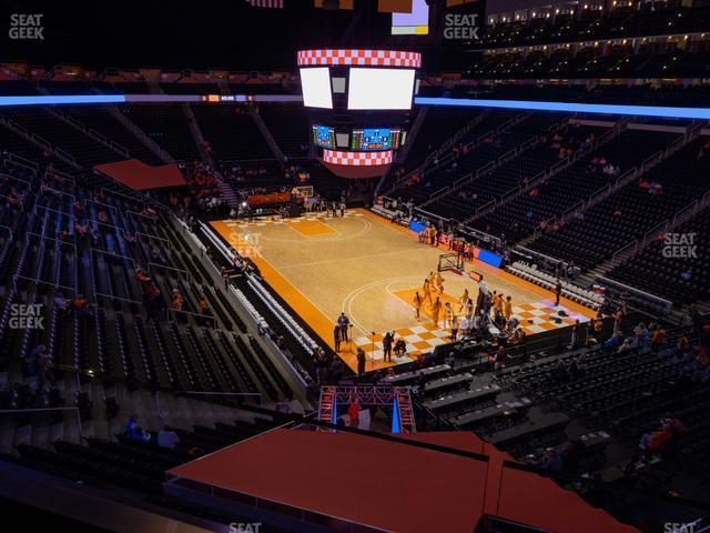 Seating view for Thompson-Boling Arena at Food City Center Section 215