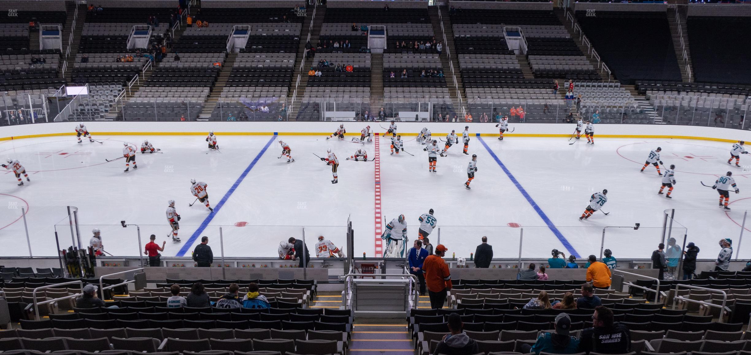 Seating view for SAP Center at San Jose Section 101