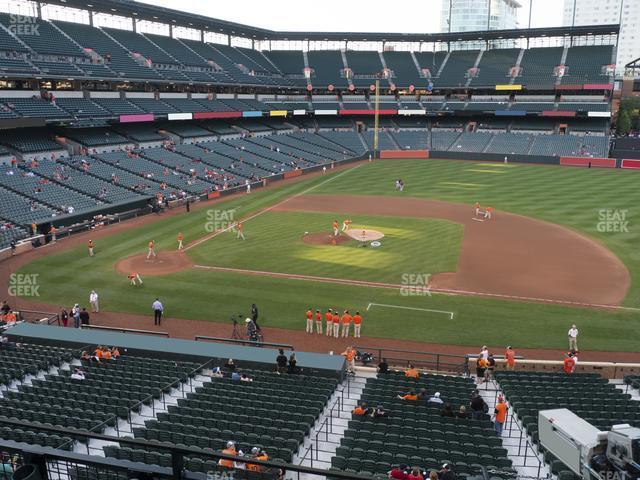 Seating view for Oriole Park at Camden Yards Section 220