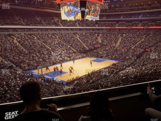 Seating view for Madison Square Garden Section Lexus Level Suite 38