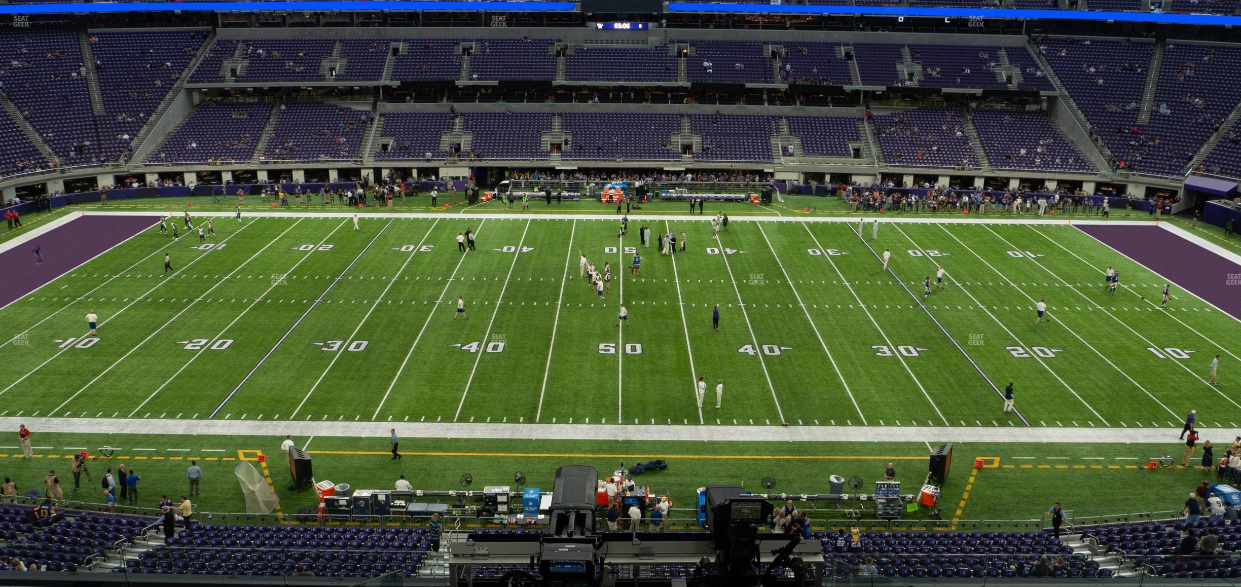 Seating view for U.S. Bank Stadium Section C 3