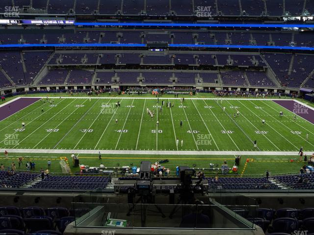 Seating view for U.S. Bank Stadium Section C 3