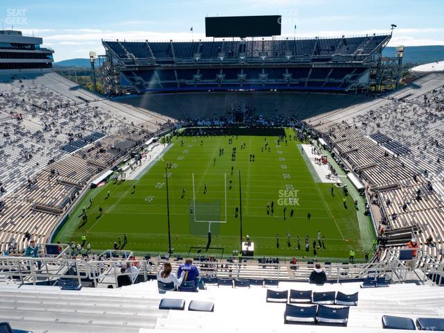 Seating view for Beaver Stadium Section North F Upper