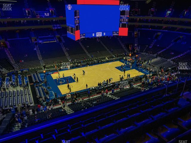 Seating view for Wells Fargo Center Section 223