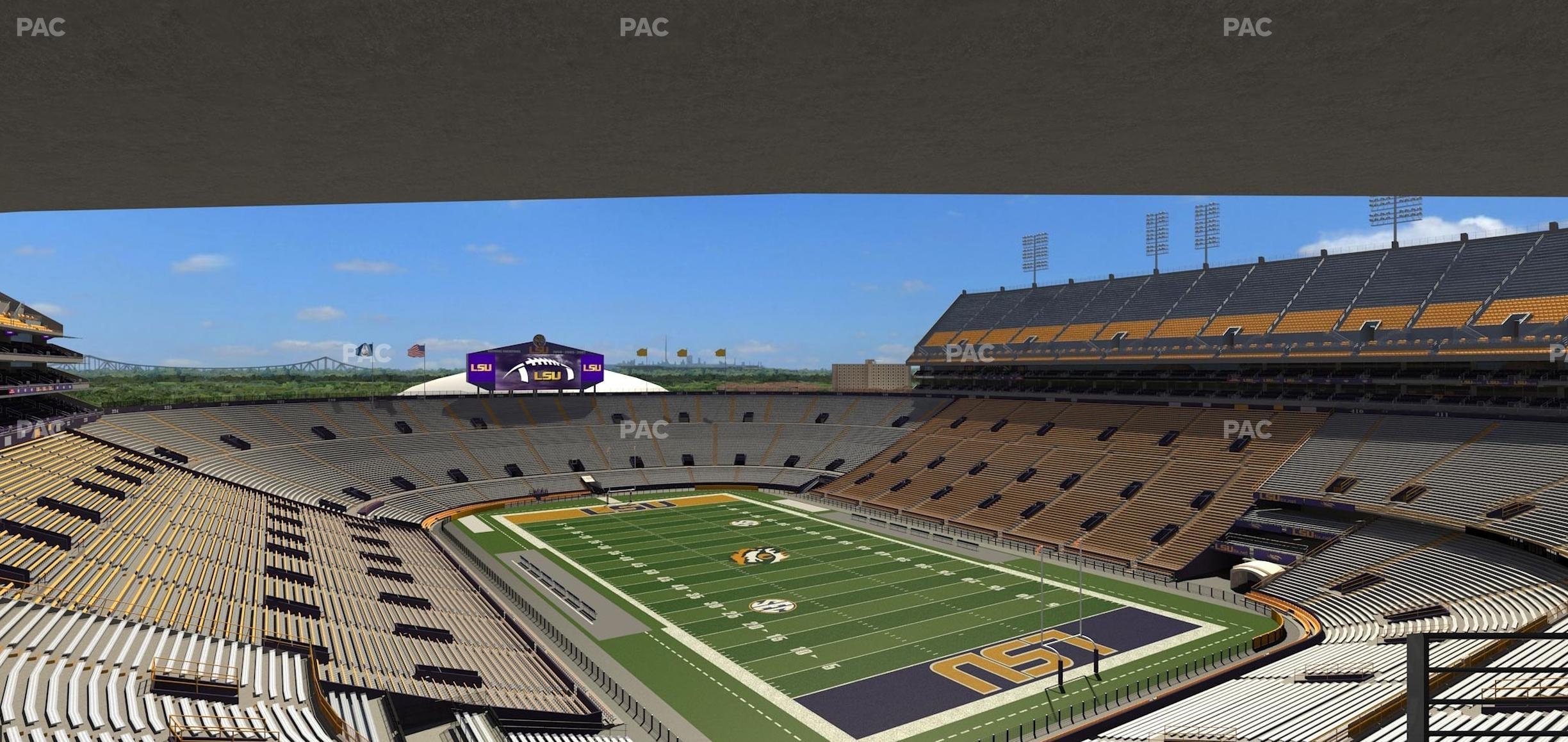 Seating view for Tiger Stadium Section Suite 268