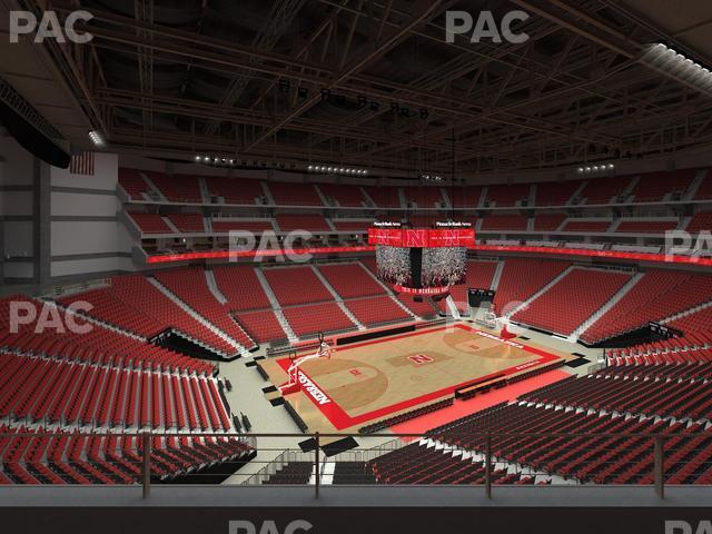 Seating view for Pinnacle Bank Arena Section 222