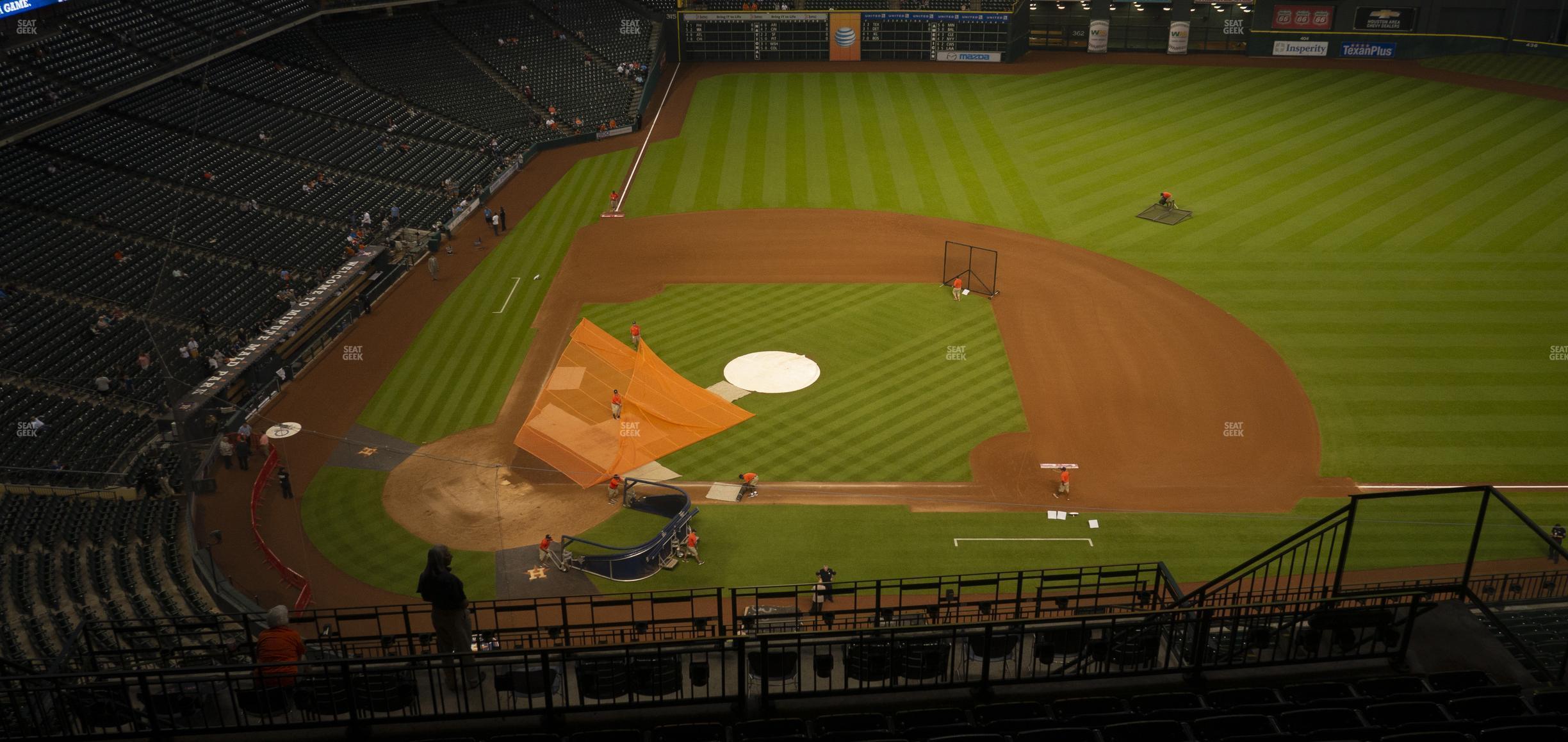 Seating view for Minute Maid Park Section 424