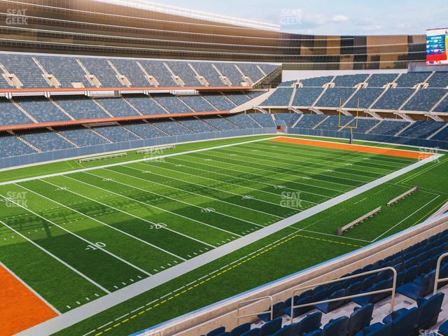 Seating view for Soldier Field Section 343