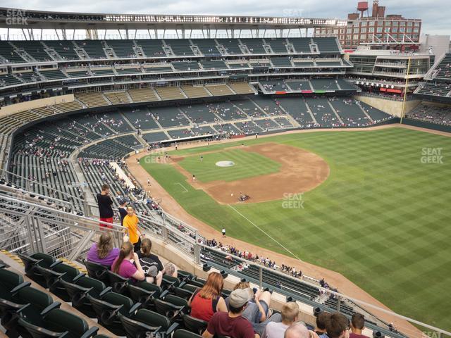 Seating view for Target Field Section 302