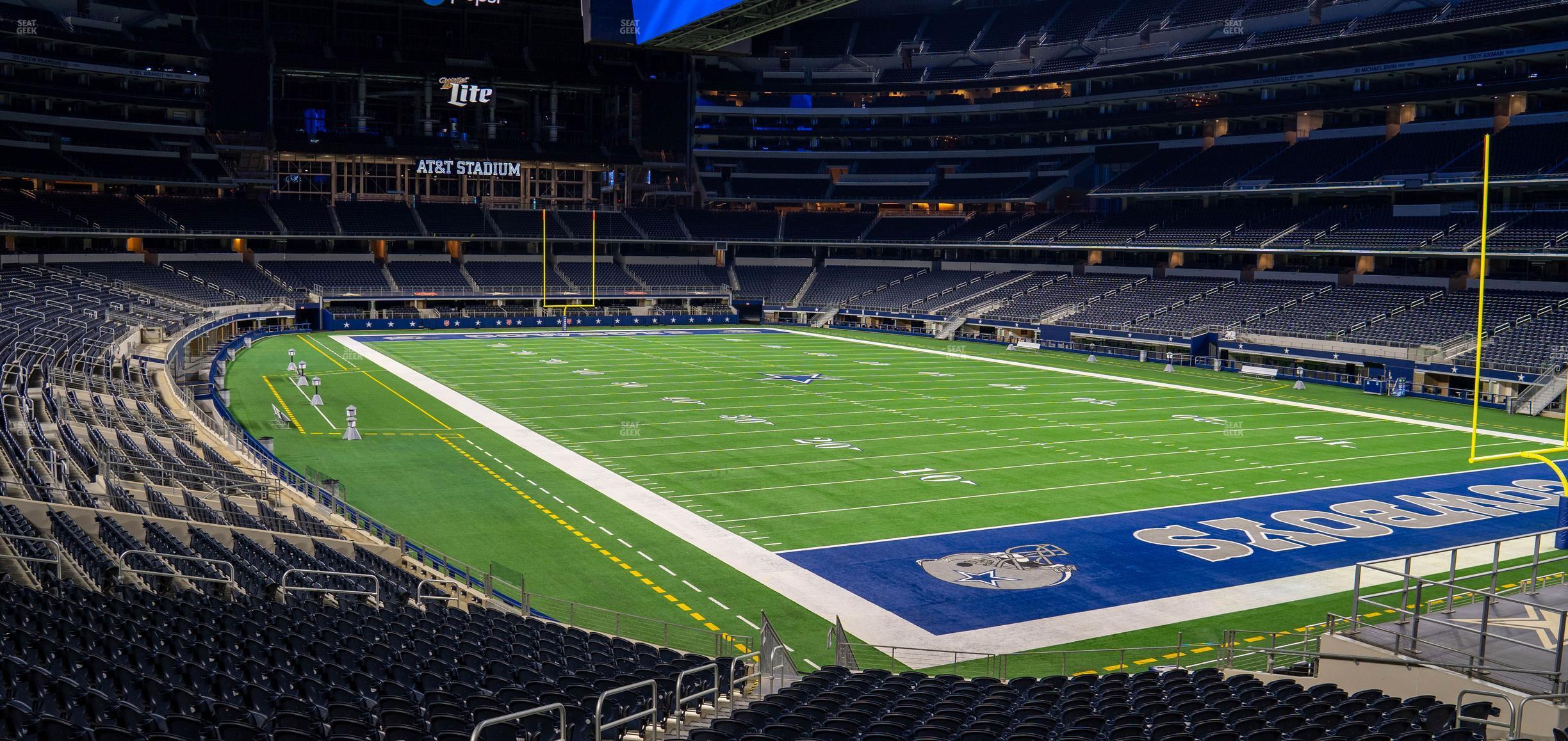 Seating view for AT&T Stadium Section Hall Of Fame Suite 224