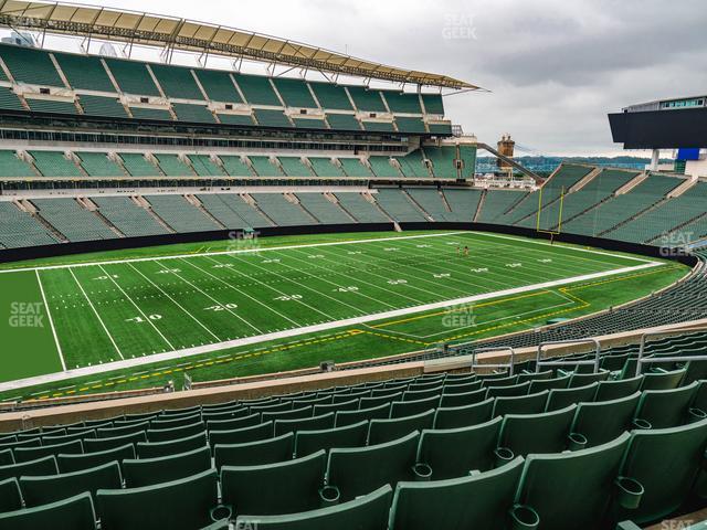 Seating view for Paycor Stadium Section 215