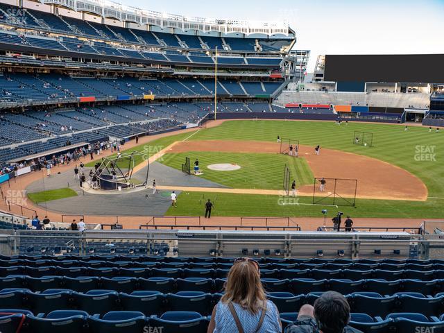 Seating view for Yankee Stadium Section Main Level 216