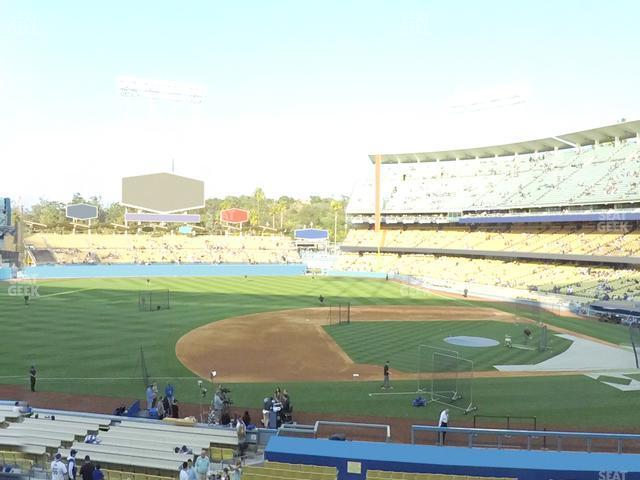 Seating view for Dodger Stadium Section 135 Lg