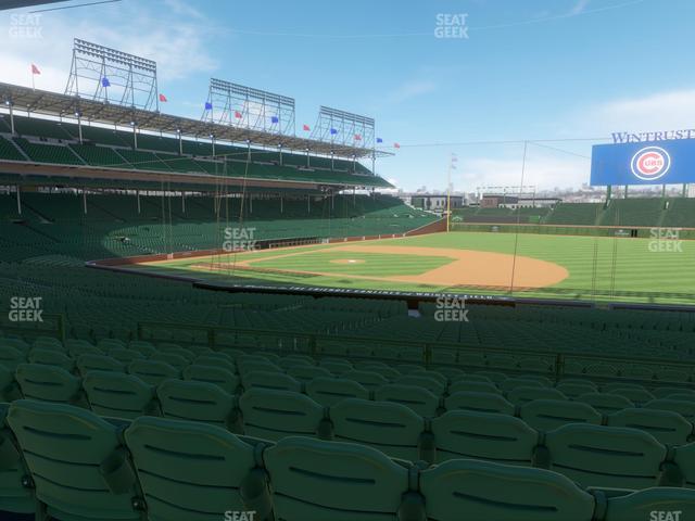 Seating view for Wrigley Field Section 226