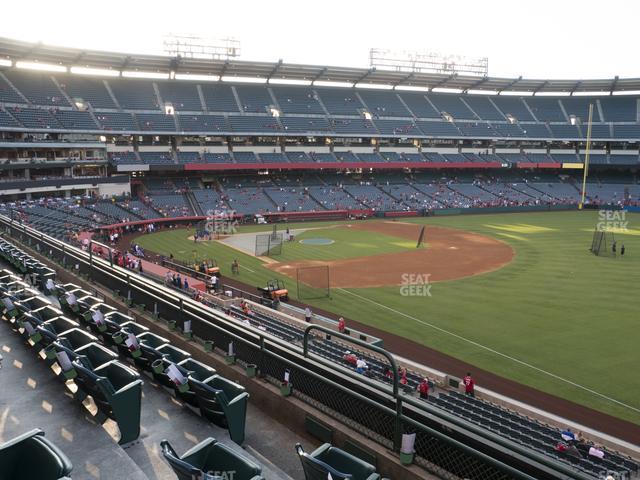 Seating view for Angel Stadium of Anaheim Section 343