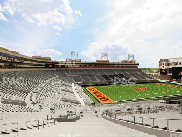 Seating view for Boone Pickens Stadium Section 213