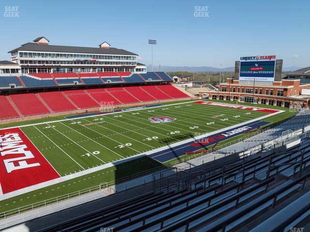 Seating view for Williams Stadium Section 218