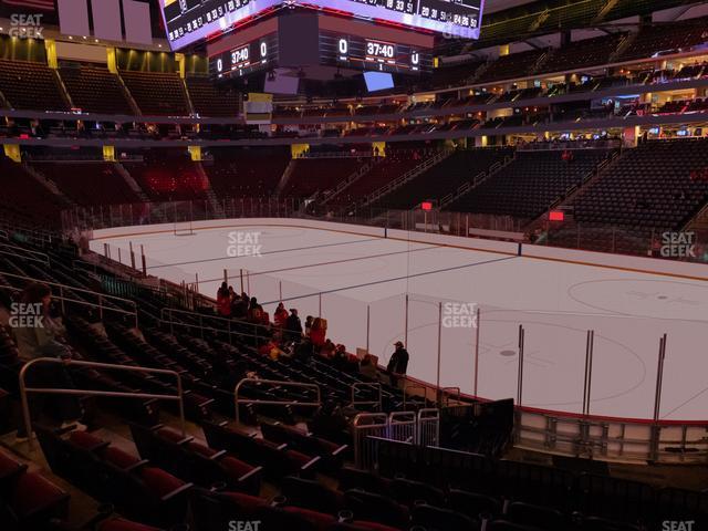 Seating view for Prudential Center Section 11