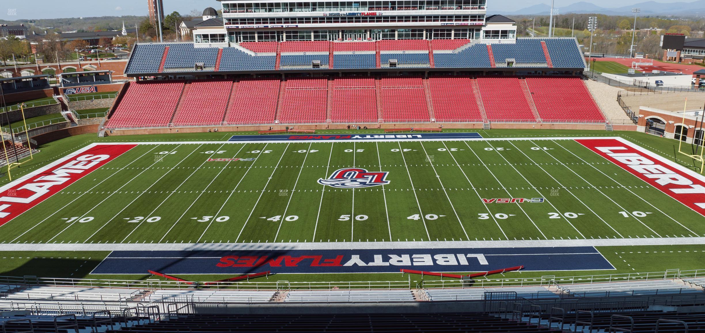 Seating view for Williams Stadium Section 214