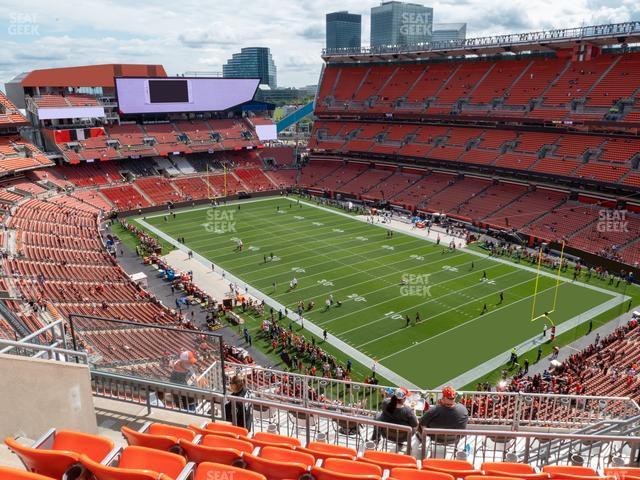 Seating view for Huntington Bank Field Section 541