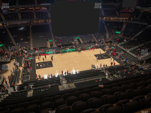 Seating view for State Farm Arena Section 210