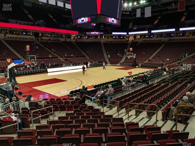 Seating view for Colonial Life Arena Section 107